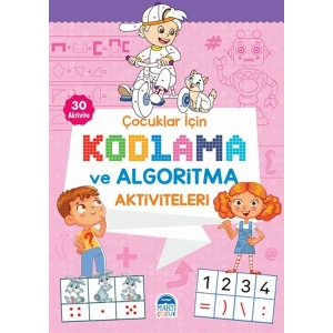 Çocuklar İçin Kodlama ve Algoritma Aktiviteleri - Pembe