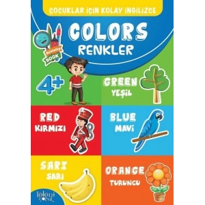 Çocuklar İçin Kolay İngilizce - Colors Renkler
