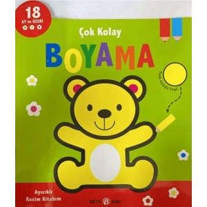 Çok Kolay Boyama Ayıcıklı Resim Kitabım