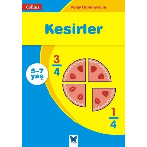 Collins Kolay Öğreniyorum - Kesirler (5-7 Yaş)