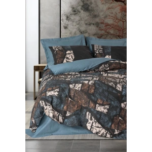 Dark Çift Kişilik Nevresim Takımı Senso Petrol