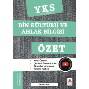 Delta TYT AYT Din Kültürü ve Ahlak Bilgisi Özet YKS 1. ve 2. Oturum (Yeni)