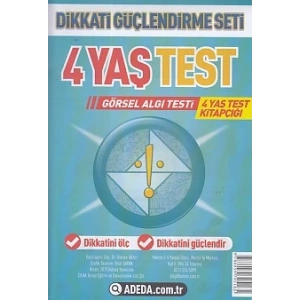 Dikkati Güçlendirme Seti 4 Yaş Test