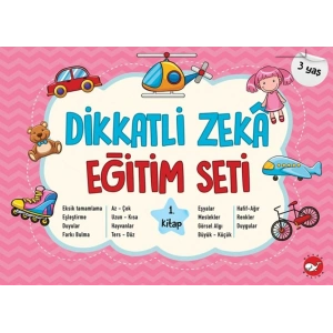 Dikkatli Zeka Eğitim Seti 1. Kitap 3