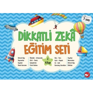 Dikkatli Zeka Eğitim Seti 2. Kitap 3