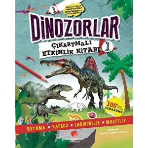 Dinozorlar Çıkartmalı Etkinlik Kitabı 1