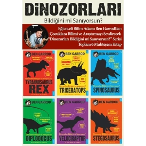 Dinozorları Bildiğini mi Sanıyorsun? (6 Kitaplık Set)