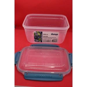 Dünya Pls Master Dikdörtgen Saklama Kabı