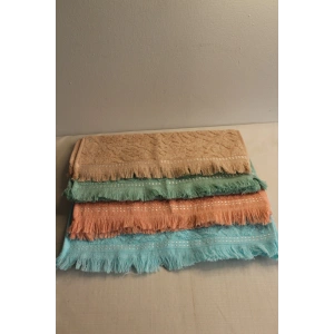 Durul 30X50 Mine Jakarlı 4Lü Havlu