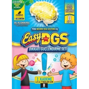 EASY Dikkati Güçlendirme Seti 4-7 yaş B Kitapçığı