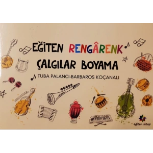 Eğiten Rengarenk Çalgılar Boyama