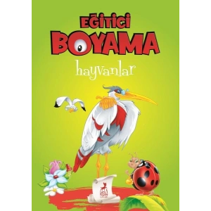 Eğitici Öğretici Boyama  - Hayvanlar