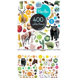 Eğlen Öğren - Harfler 400 Çıkartma