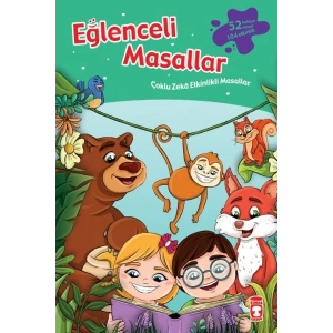 Eğlenceli Masallar - 52 Masal 104 Etkinlik / Çoklu Zeka Etkinlikli Masallar