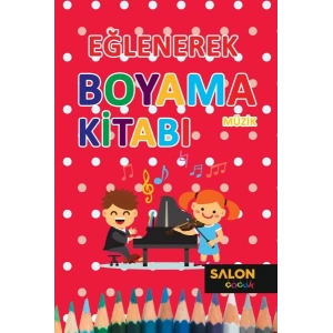 Eğlenerek Boyama Kitabı - Müzik