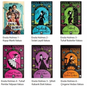Enola Holmes 6 Kitap Set
