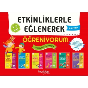 Etkinliklerle Eğlenerek Öğreniyorum - 6 Kitap Takım
