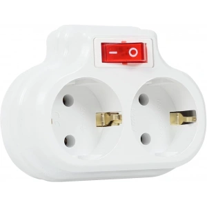 Far 2li Anahtarlı Priz Golyat