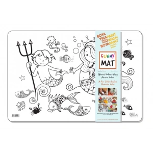 Funny Mat - Deniz Kızı - 33,5x48cm
