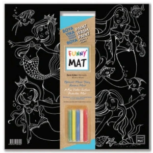 Funny Mat - Deniz Kızları 40x40cm