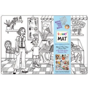 Funny Mat - Dondurma Dükkânı 33,5x48cm