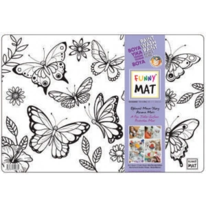 Funny Mat - Kelebekler 33,5x48cm