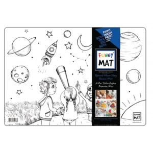 Funny Mat- Uzay  Araştırmacıları  - 33,5x48cm