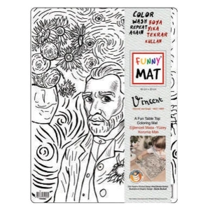 Funny Mat - Vıncent Van Gogh 30 X 40 Cm
