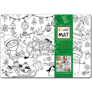 Funny Mat - Yeni Yıl - 33,5x48cm