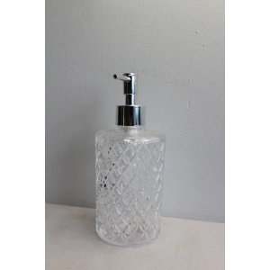 Glasscom Silindirik Sıvı Sabunluk
