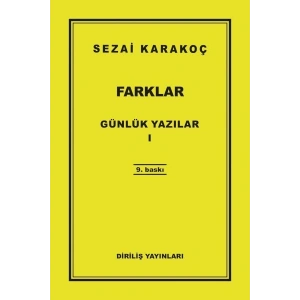Günlük Yazılar 1 - Farklar