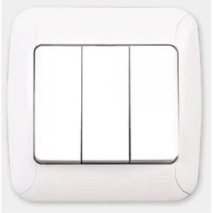 Günsan Fantasy Üçlü Anahtar Beyaz Renk