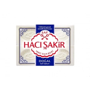 Hacı Şakir 4lü Saf Katı Sabun 150x4 600gr.