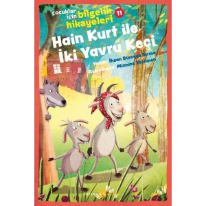 Hain Kurt İle İki Yavru Keçi - Çocuklar İçin Bilgelik Hikayeleri 11