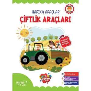 Harika Araçlar – Çiftlik Araçları Seviye 3 (4-5 Yaş)
