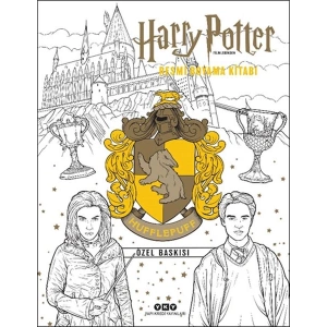 Harry Potter Filmlerinden Resmi Boyama Kitabı – Hufflepuff Özel Baskısı