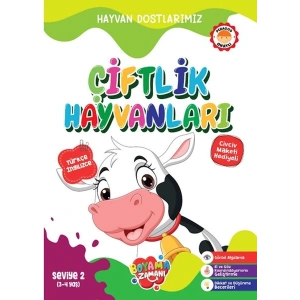 Hayvan Dostlarımız - Çiftlik Hayvanları Seviye 2  (3-4 Yaş)