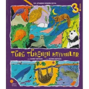İlk Kitabını Kendin Boya - Türü Tükenen Hayvanlar