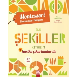 Montessori Kazanımlar Dünyası - İlk Şekiller Kitabım (3-4 yaş)
