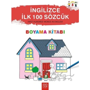 İngilizce İlk Yüz Sözcük Boyama Kitabı