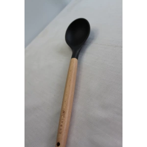 Ivory Bambu Saplı Silikon Kaşık