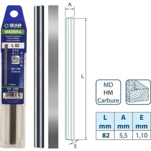 İzar Planya Bıçağı 82 mm 1 Çift