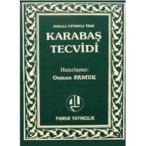 Karabaş Tecvidi (Tecvid-001/P9)
