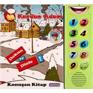 Kardan Adam  Dokun ve Dinle Konuşan Kitap