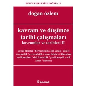Kavram ve Düşünce Tarihi Çalışmaları Kavramlar ve Tarihleri 2