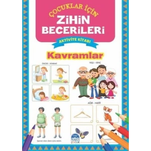 Kavramlar - Çocuklar İçin Zihin Becerileri Aktivite Kitabı