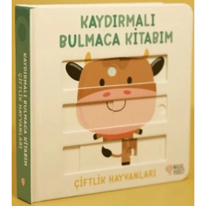 Kaydırmalı Bulmaca Kitabım - Çiftlik Hayvanlar