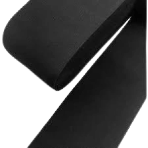 Kemer Paça Lastik 2cm Siyah 10mt