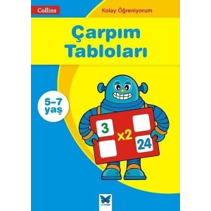 Kolay Öğreniyorum - Çarpım Tabloları (5-7 Yaş)