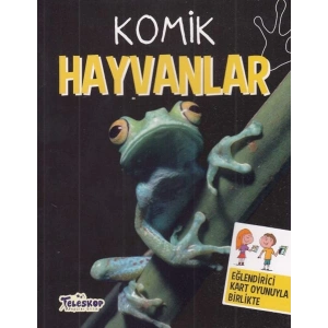 Komik Hayvanlar - Eğlendirici Kart Oyunuyla Birlikte